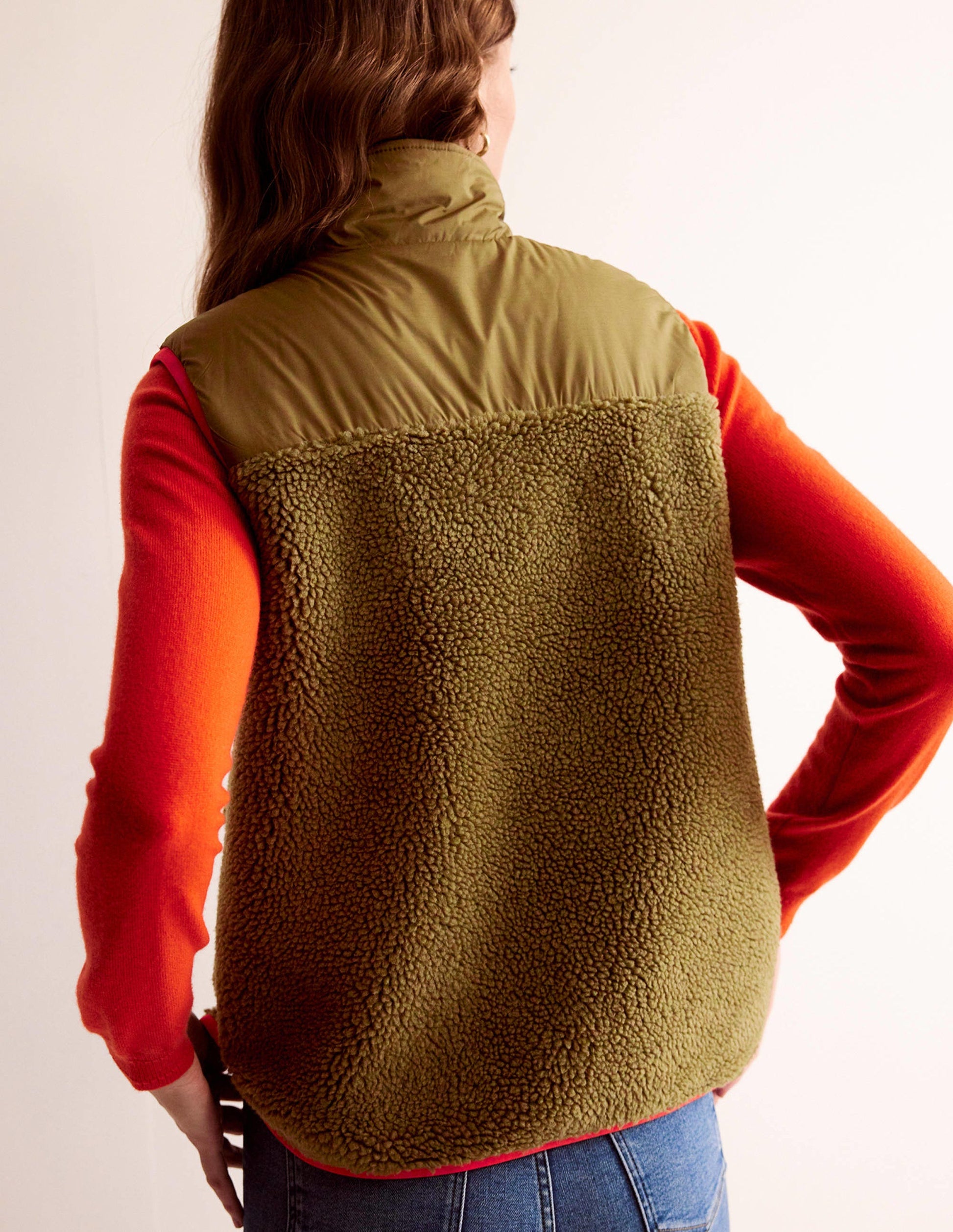 Borg Gilet-Mermaid, Hibiscus, Sea Pink-3