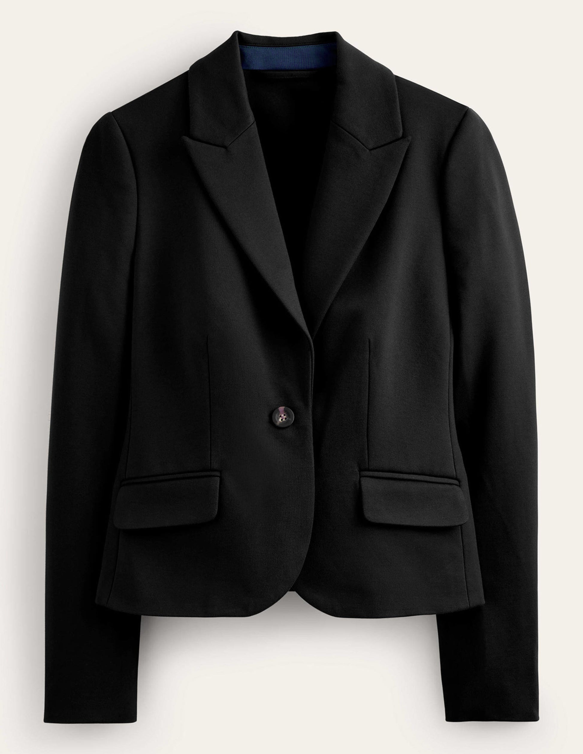 Canonbury Ponte Blazer-Black-7