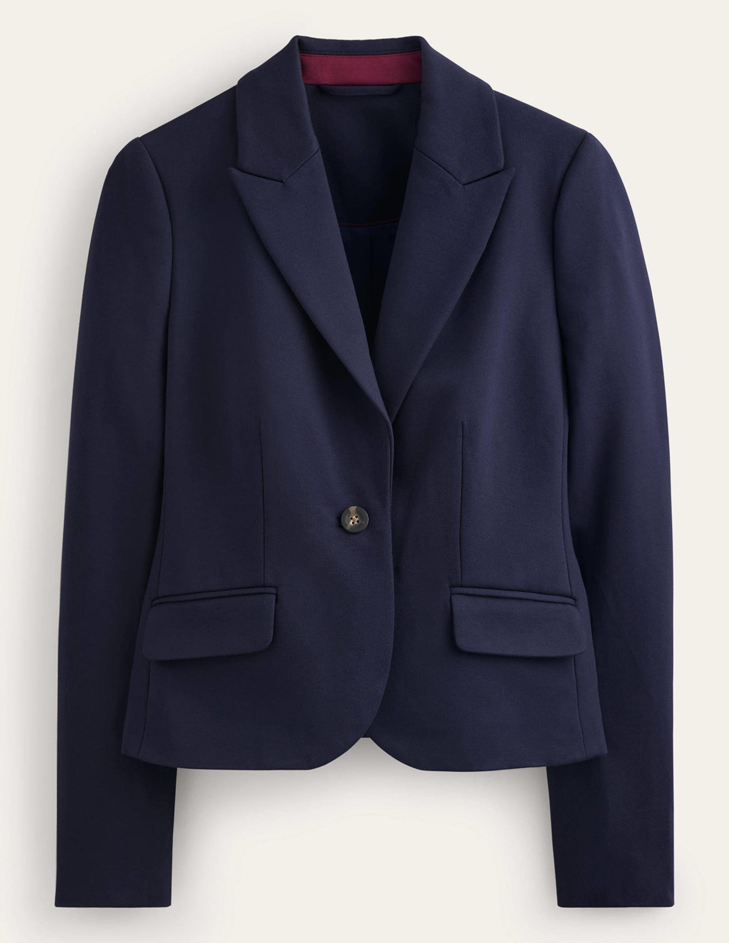 Canonbury Ponte Blazer-Navy