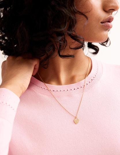 Charm Pendant Necklace-Heart-1