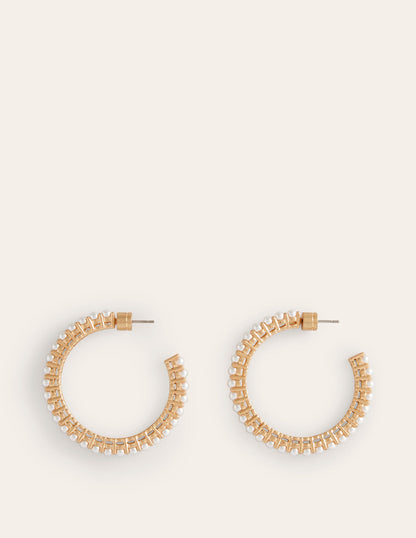 Double Ball Hoops-Pearl-2