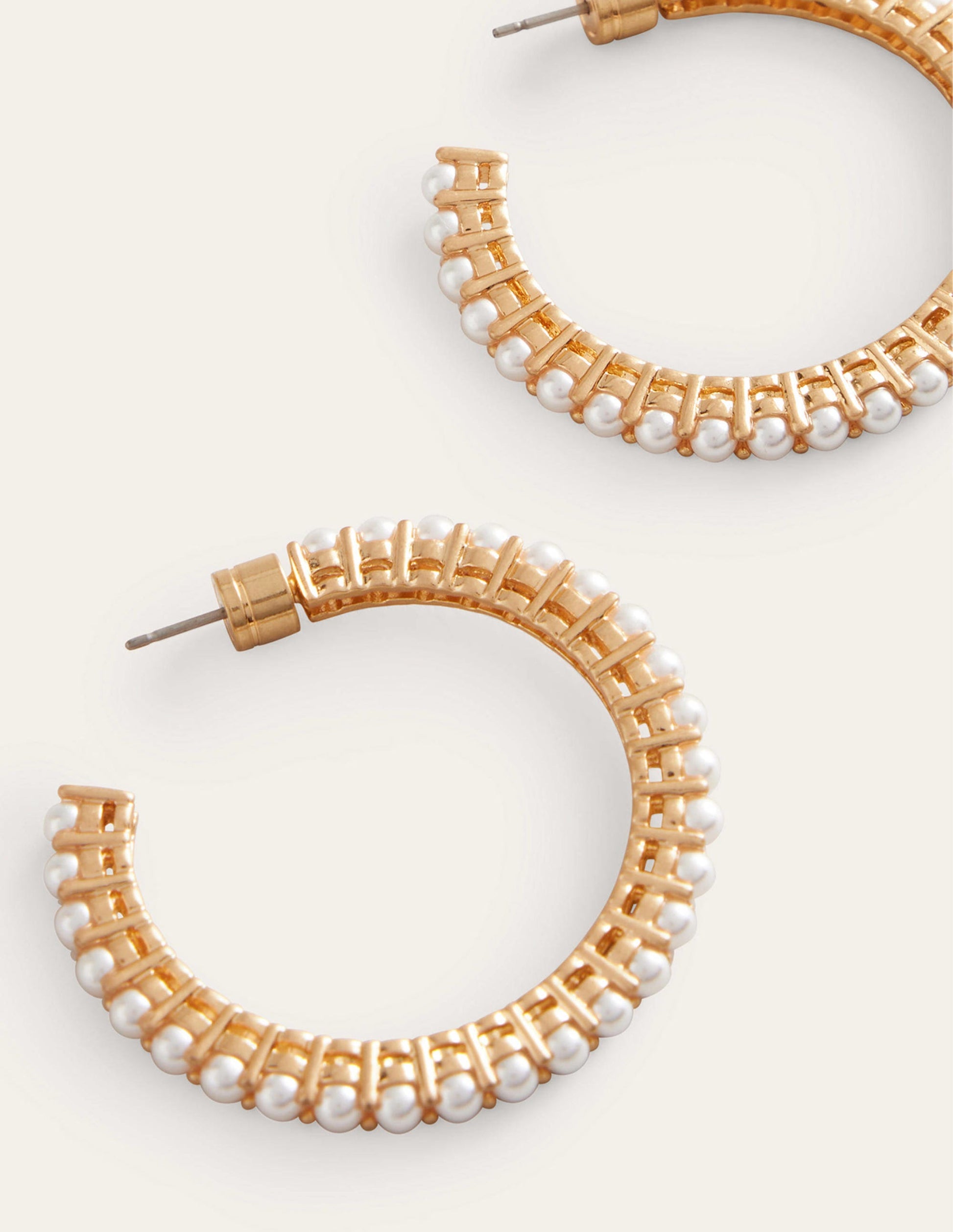 Double Ball Hoops-Pearl-3