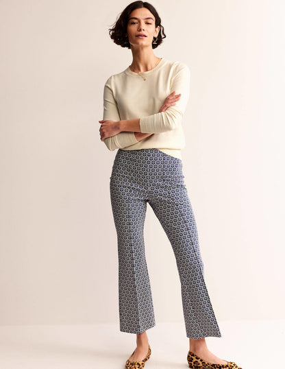 Catriona Cotton Crew Jumper-Warm Ivory-4