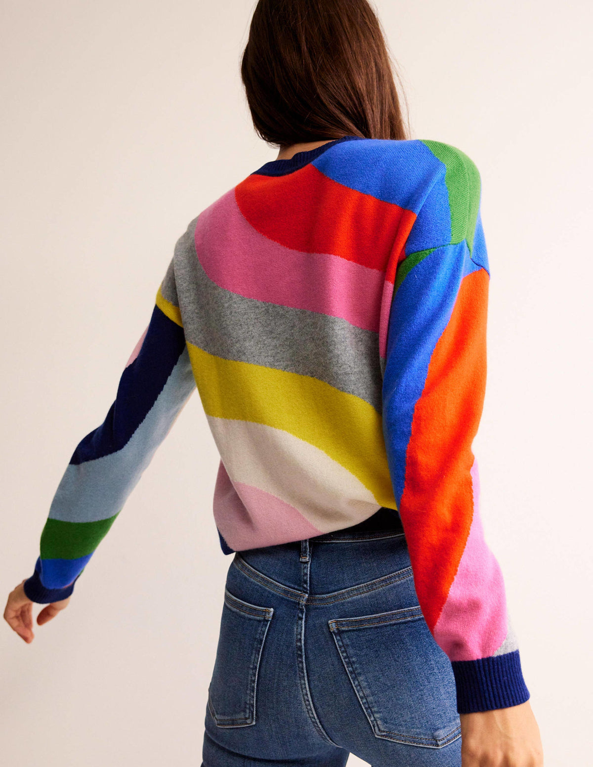 Lydia Cashmere Jumper-Multi Swirl-4