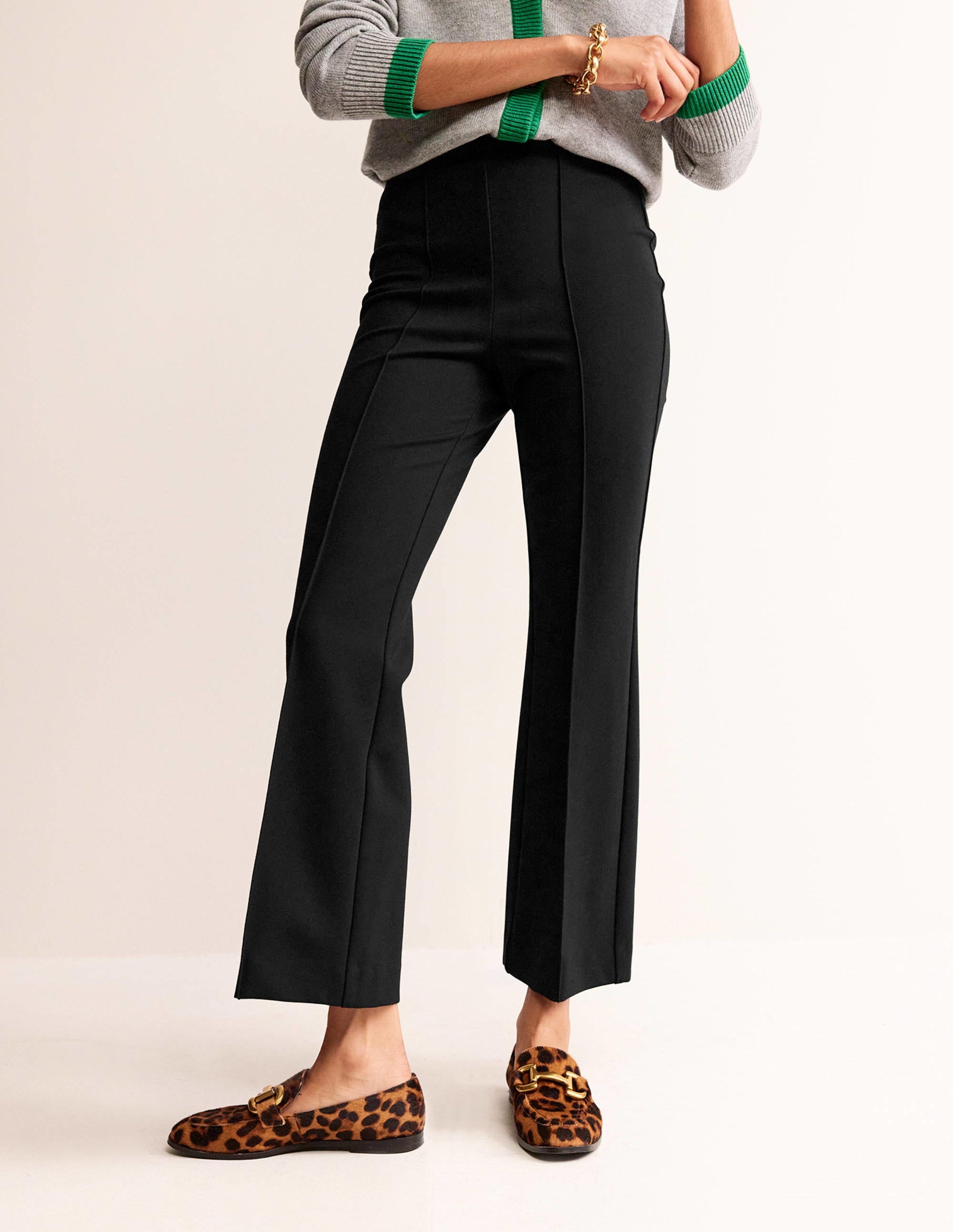 Ponte Pull on Kick Flare-Black - Image 4