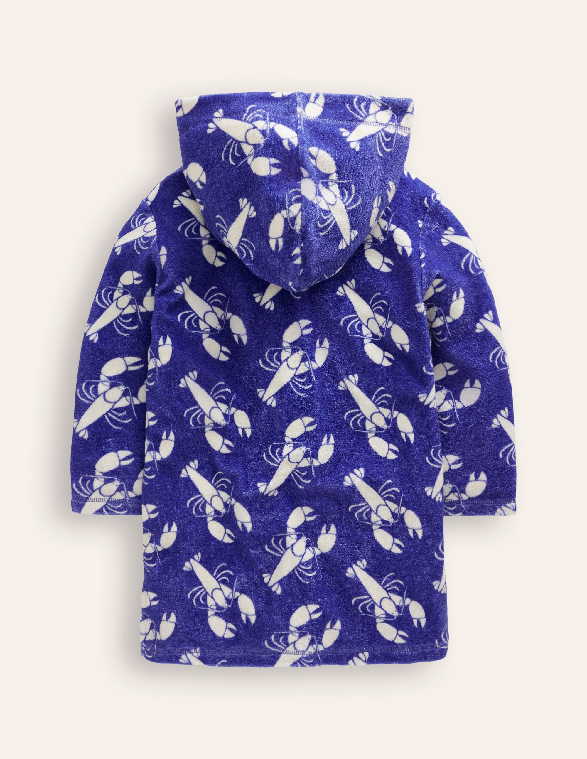 Towelling Throw-on-Navy Lobster - Image 2