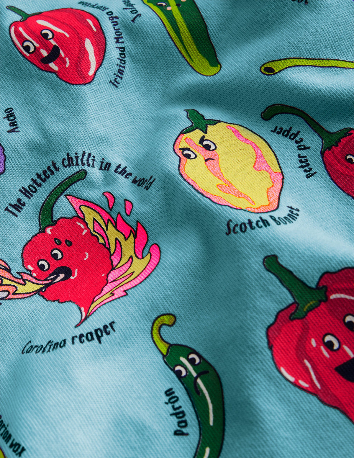 Fun Food T-shirt-Ice Cube Blue Chillis-3