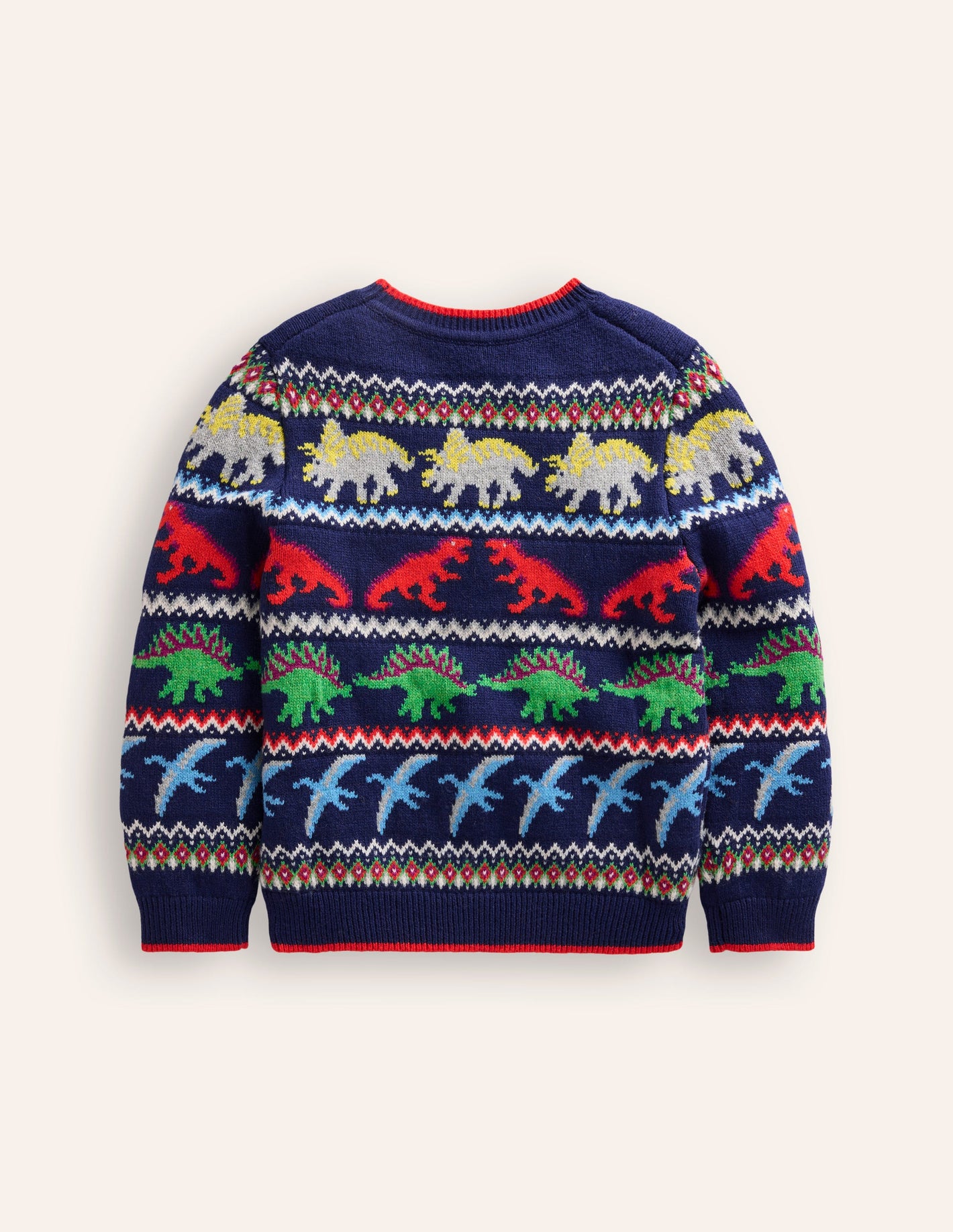 Fair Isle Jumper-Starboard Blue