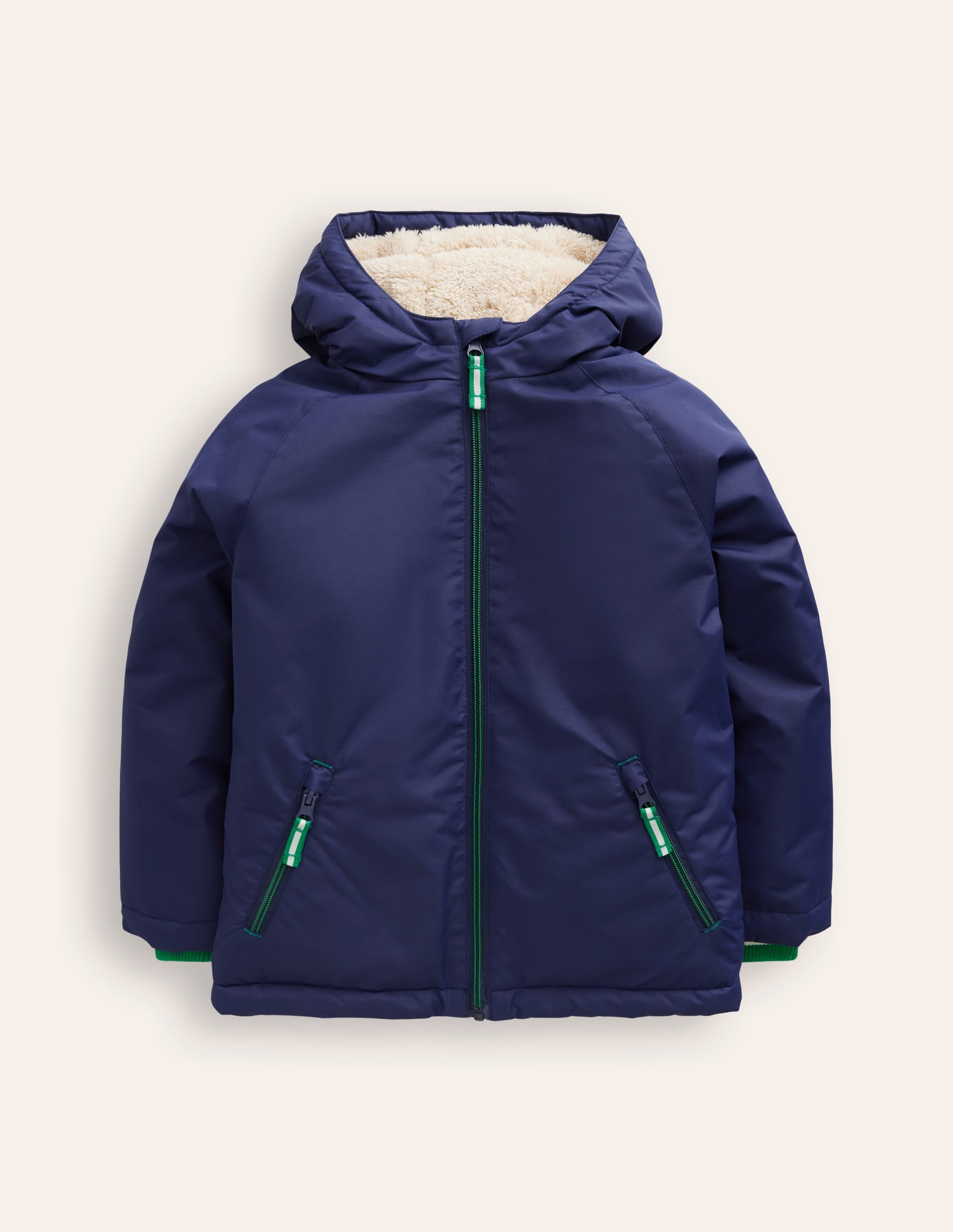 Sherpa Lined Anorak-College Navy - Image 1