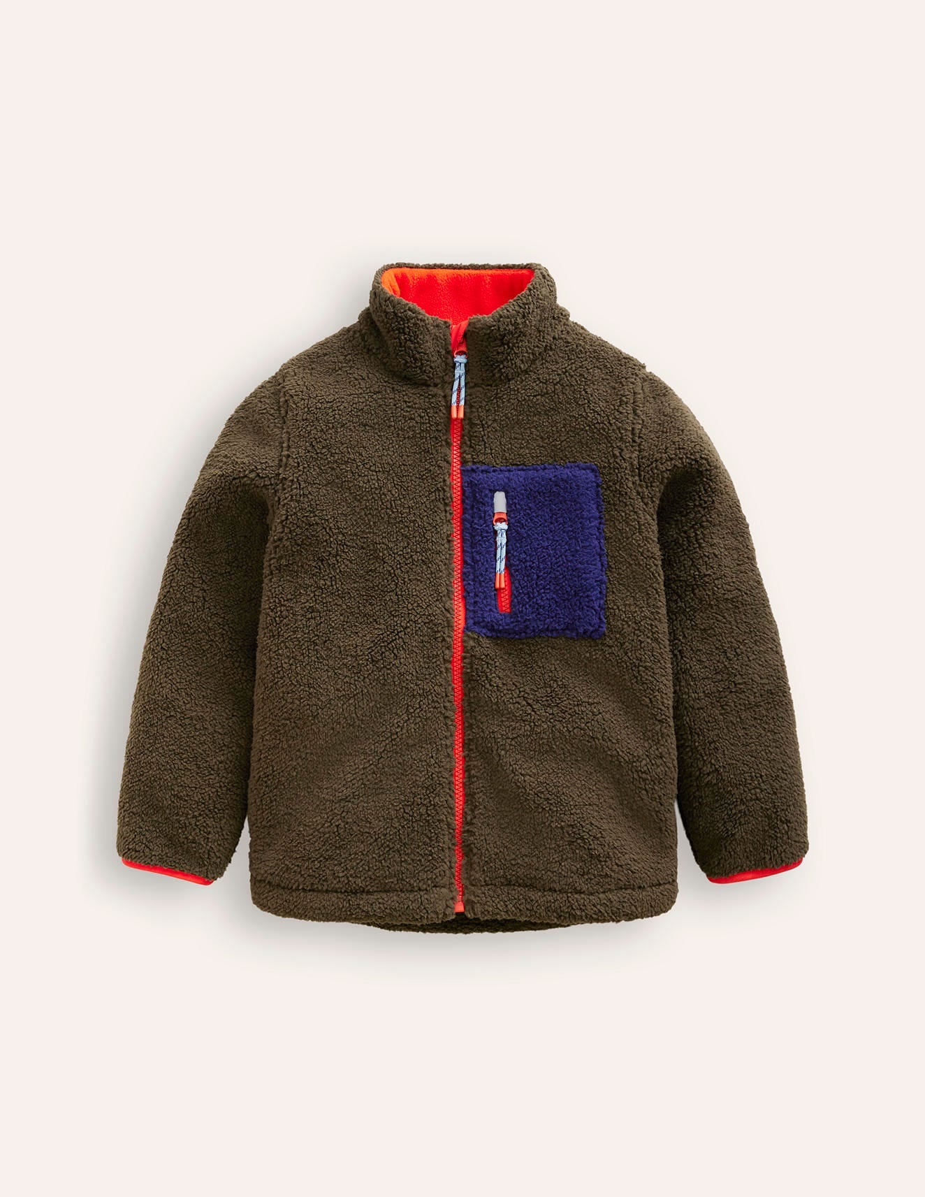 Cosy Windproof Fleece-Classic Khaki - Image 1
