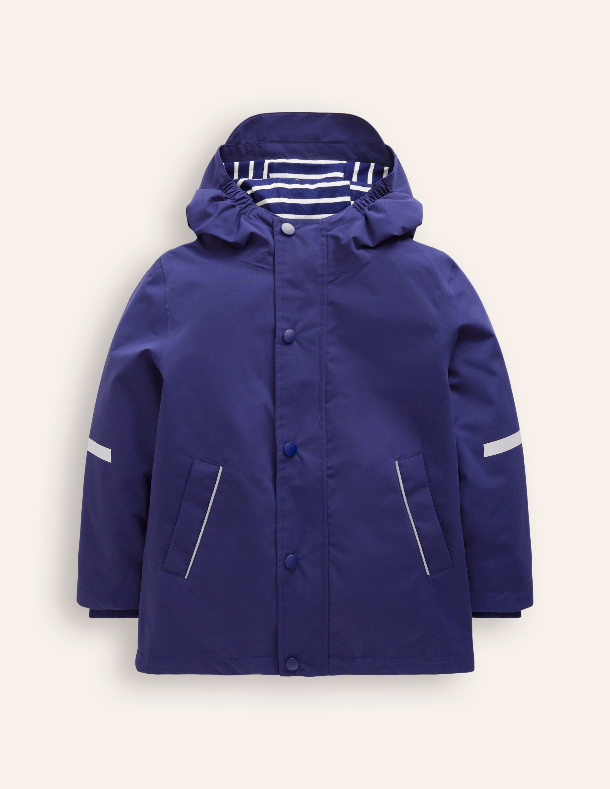 Waterproof Fisherman's Jacket-College Navy - Image 4