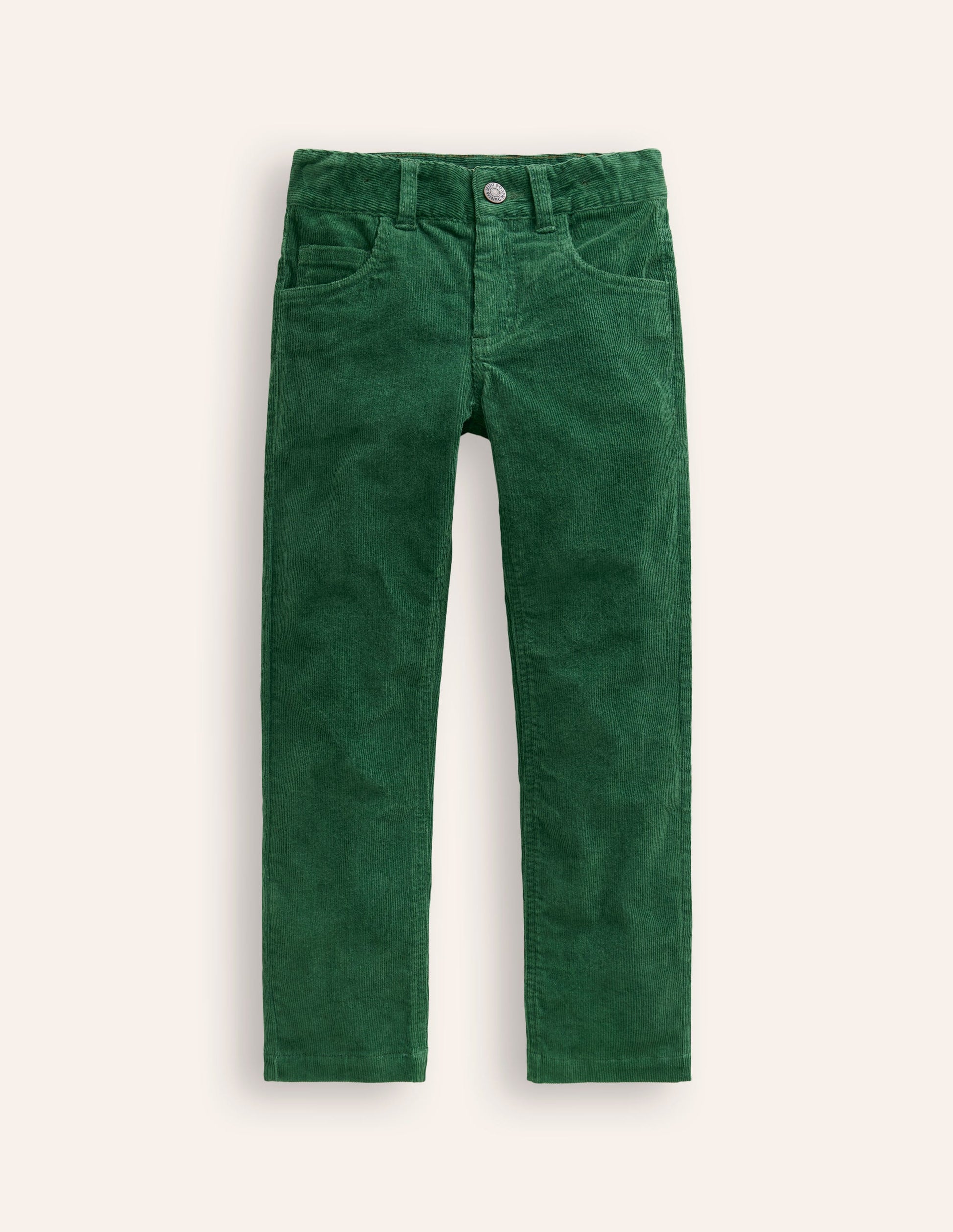 Classic Cord Trousers-Ivy Green-1
