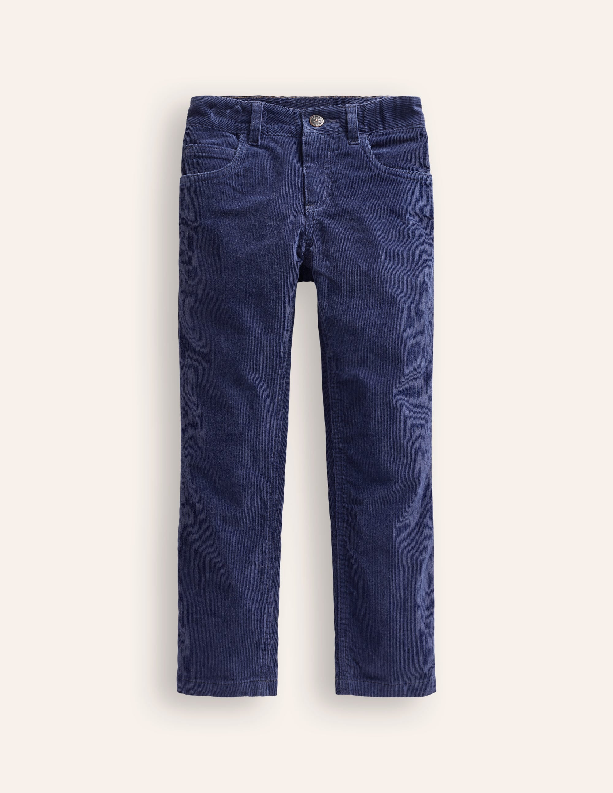 Classic Cord Trousers-College Navy - Image 1
