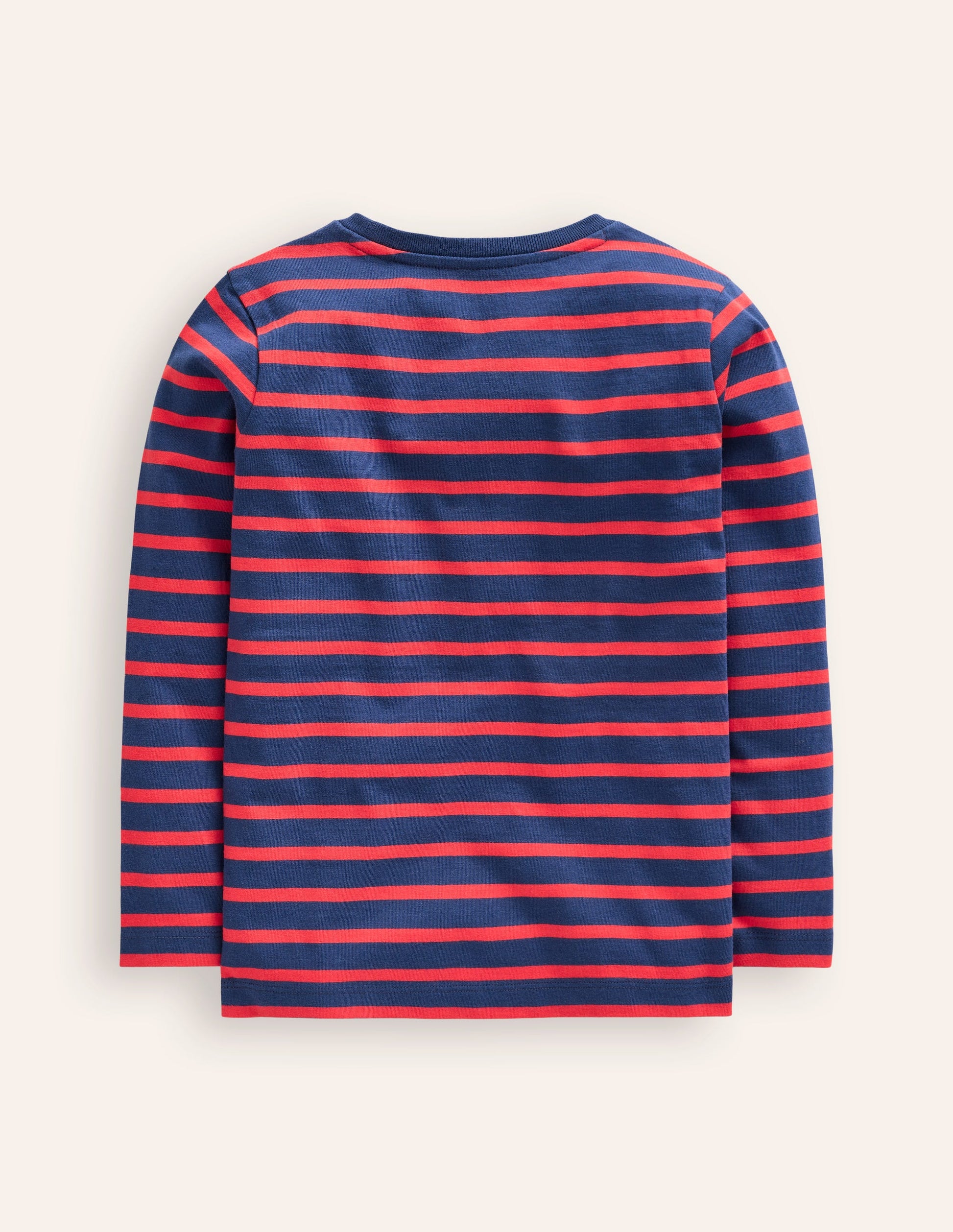 Everyday Breton T-Shirt-Starboard / Strawberry Tart-2