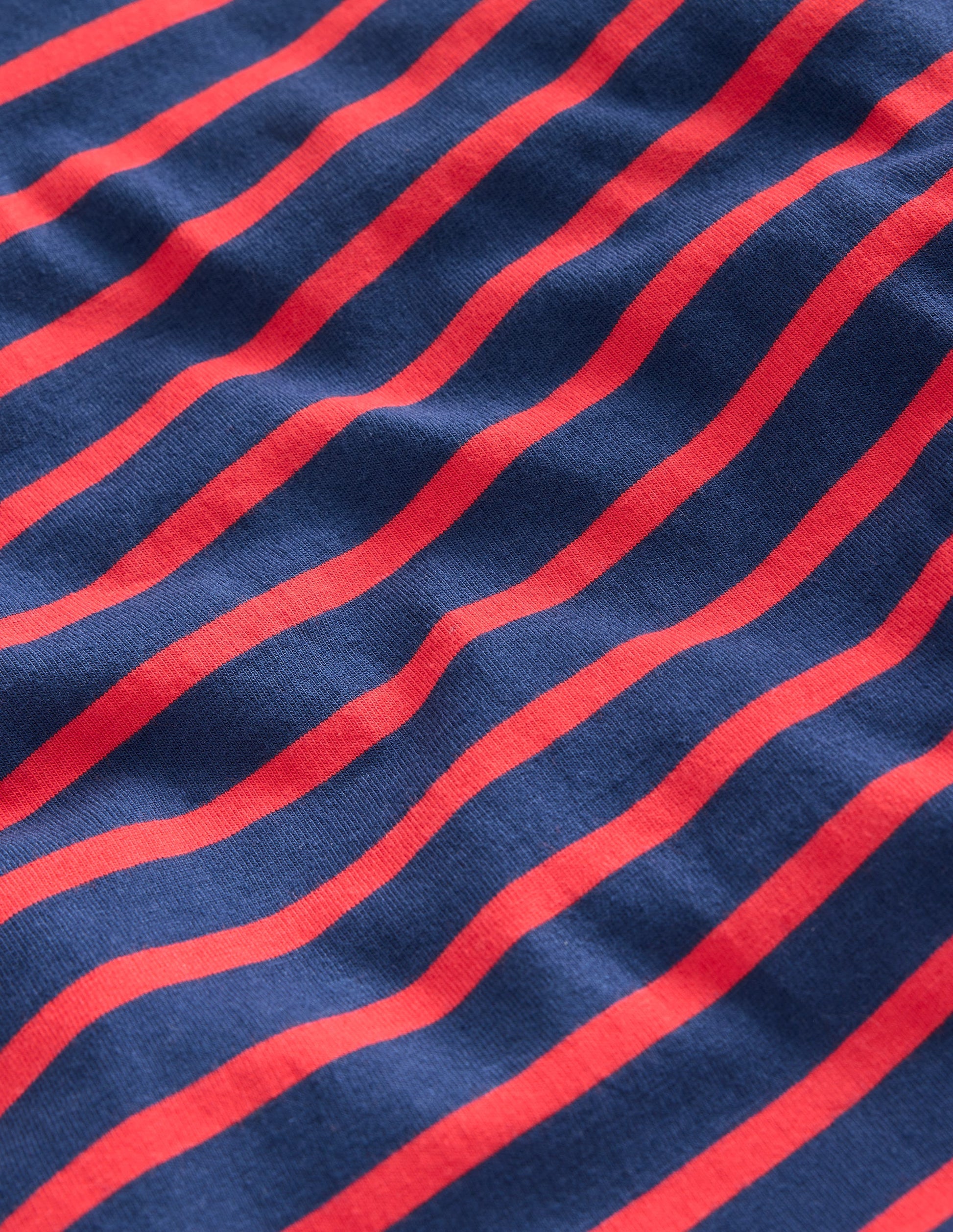 Everyday Breton T-Shirt-Starboard / Strawberry Tart-3