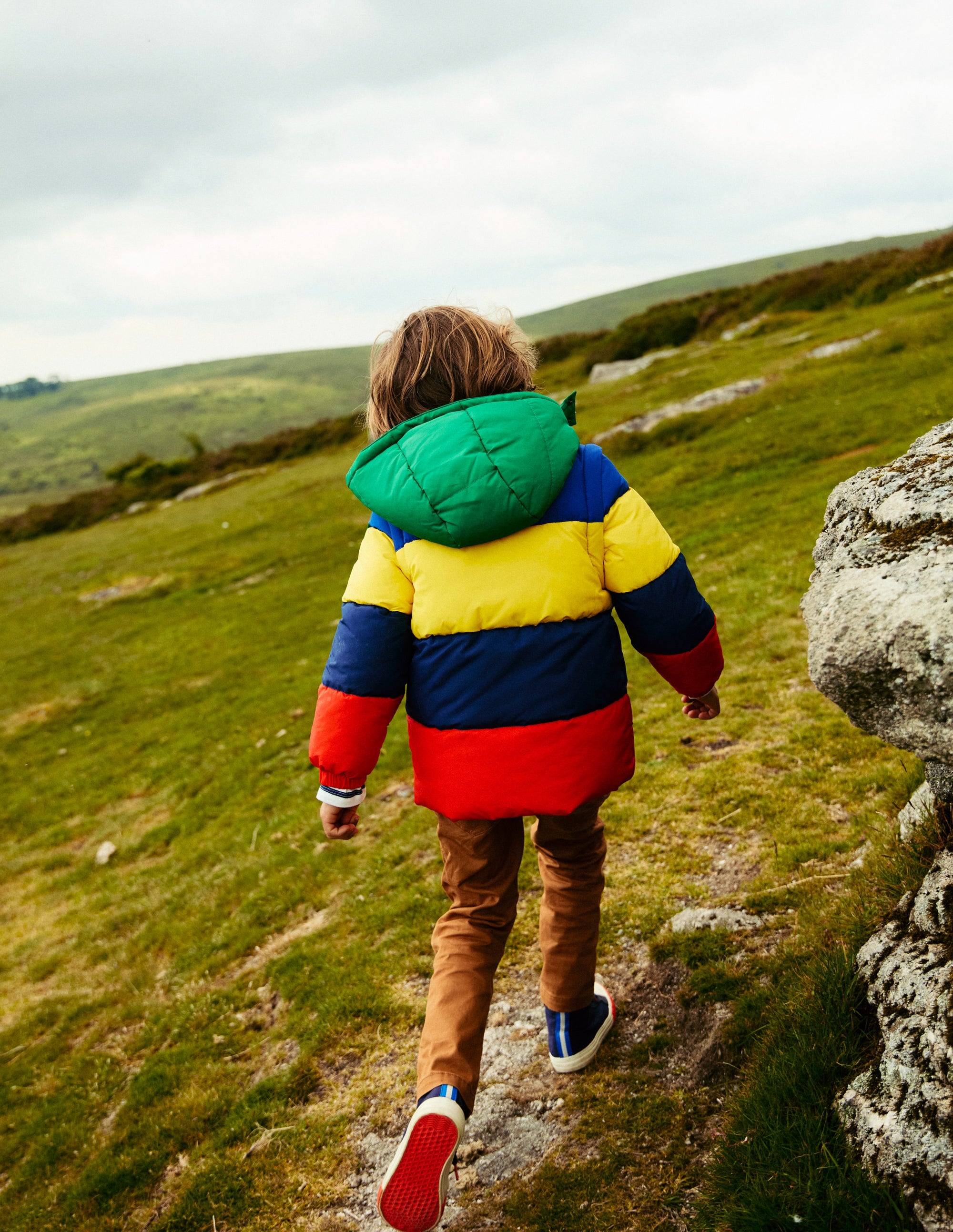 2-in-1 Puffer Coat-Multi Stripe - Image 7
