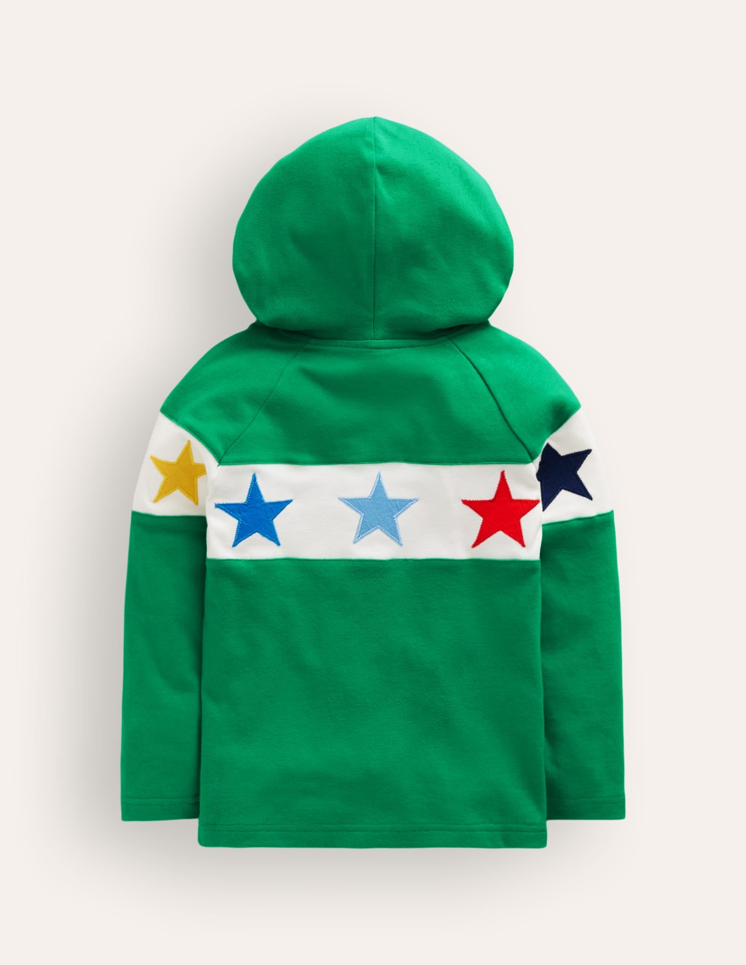 Supersoft Hooded Raglan-Highland Green - Image 2