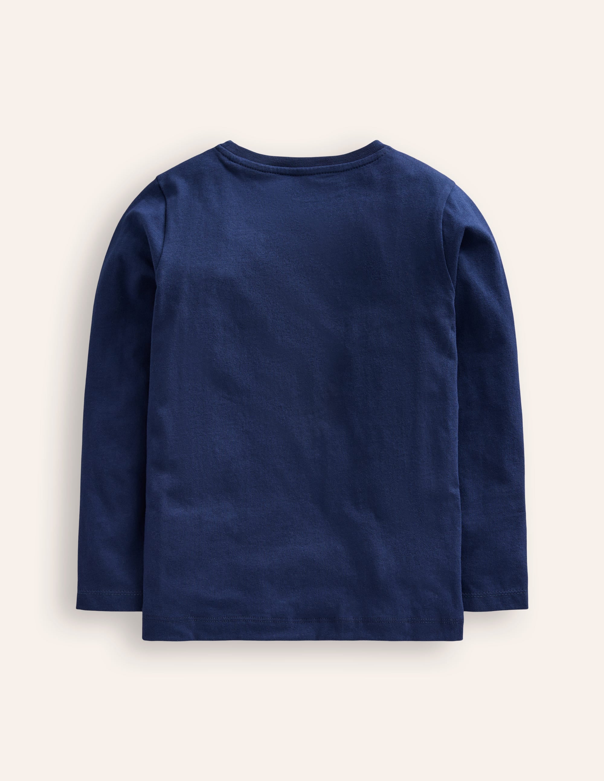 Halloween Appliqué T-shirt-College Navy Frog - Image 2