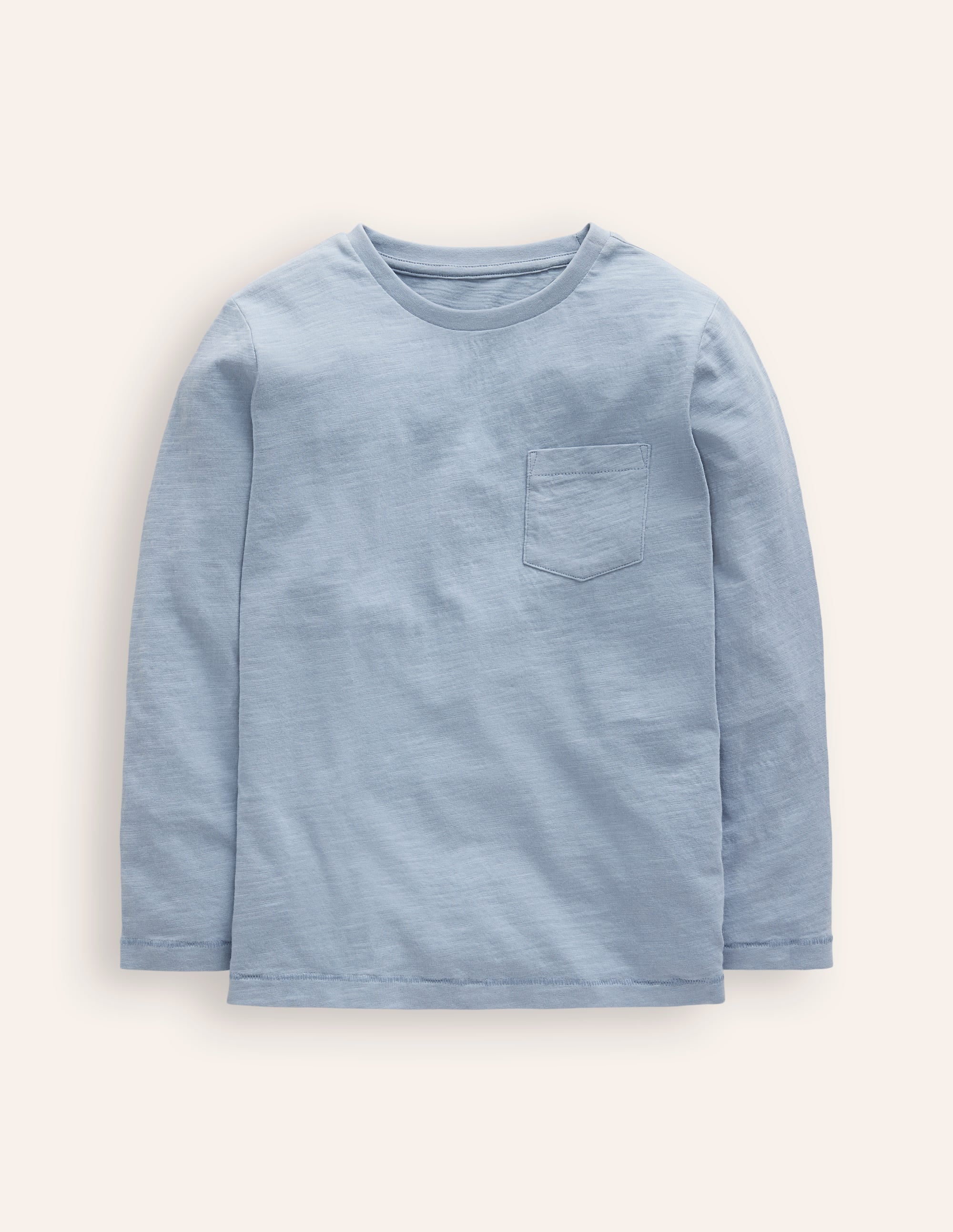 Everyday Long Sleeve T-Shirt-Pebble Blue - Image 1