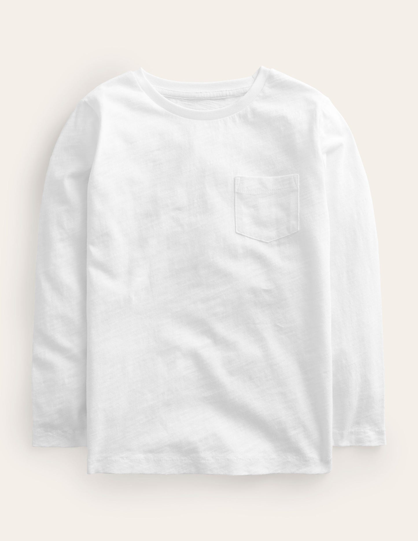 Everyday Long Sleeve T-Shirt-White