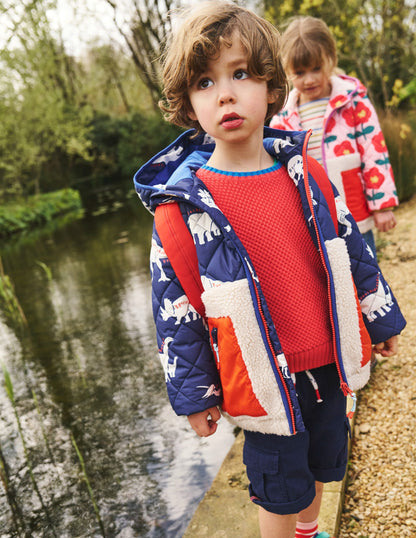 Chunky Cotton Jumper-Jam Red-4