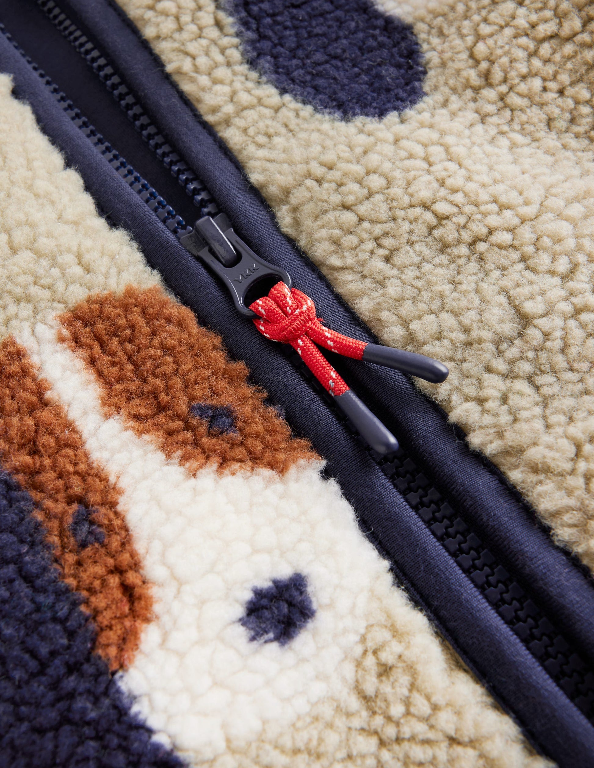 Cosy Borg Jacket-Oatmeal Pups-8