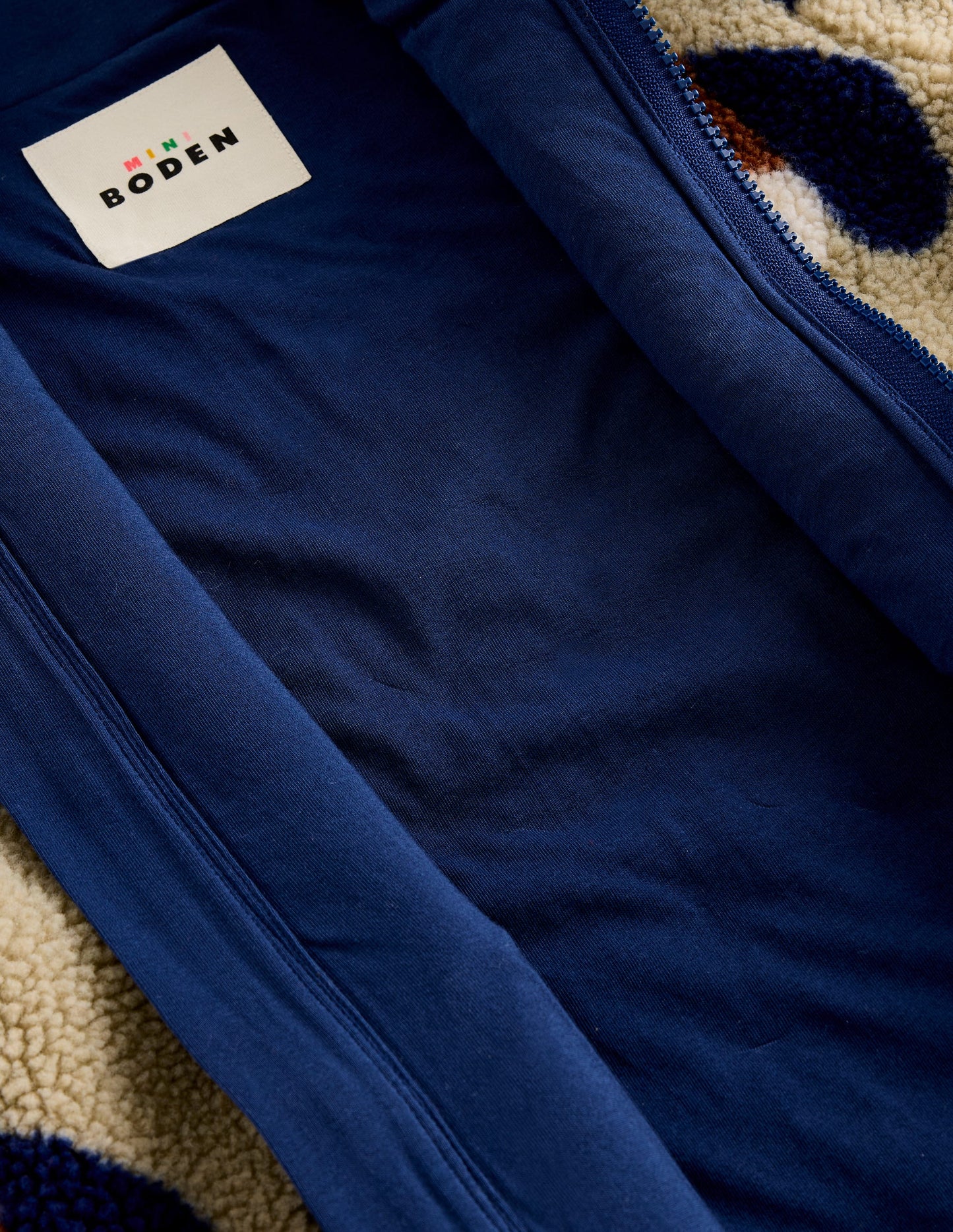 Cosy Borg Jacket-Oatmeal Pups