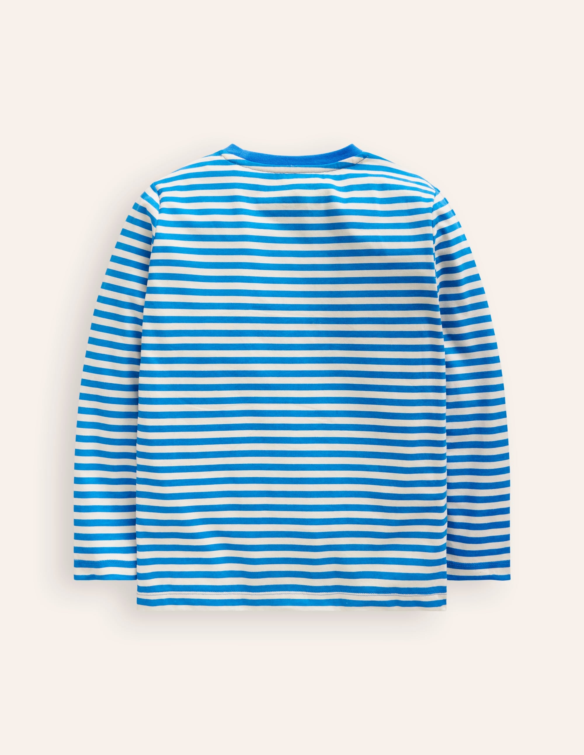 Boucle Detail T-shirt-Greek Blue Dogs - Image 4