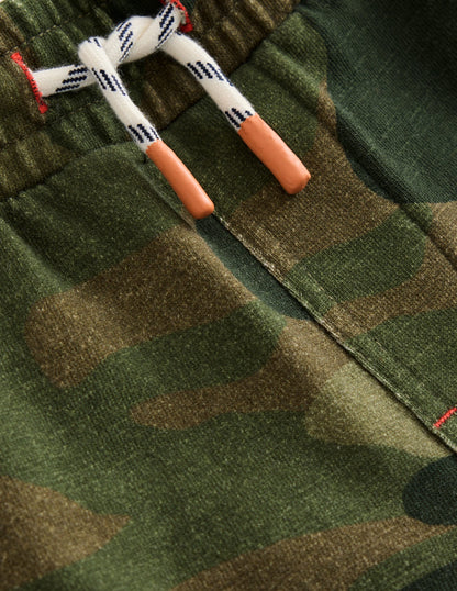 Cargo Joggers-Tonal Green Camo