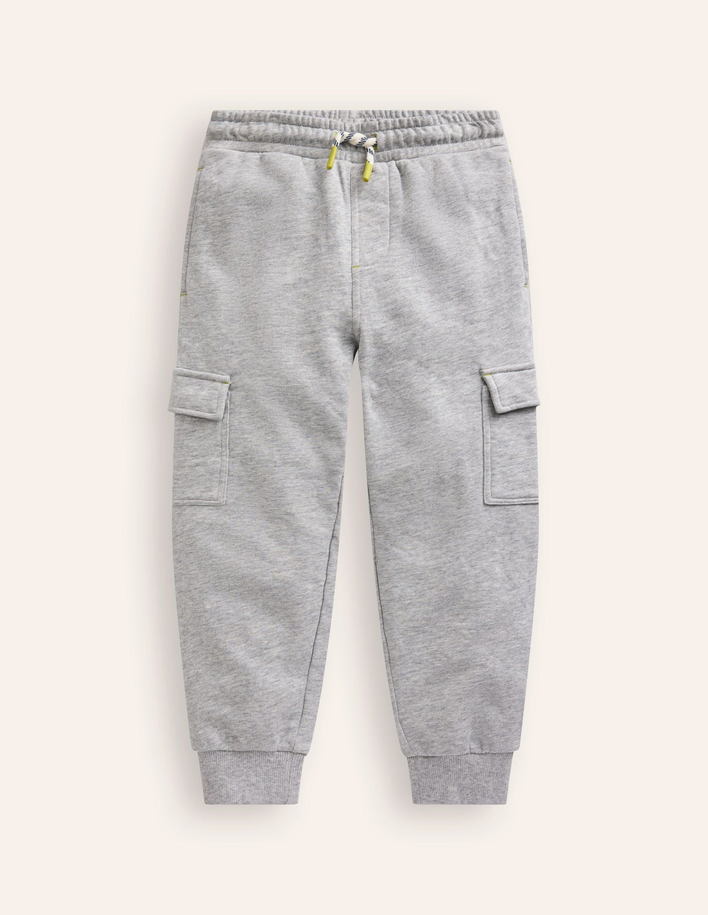 Cargo Joggers-Grey Marl