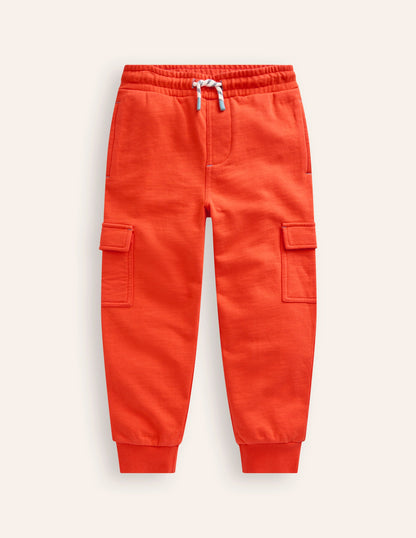 Cargo Joggers-Sunset Orange