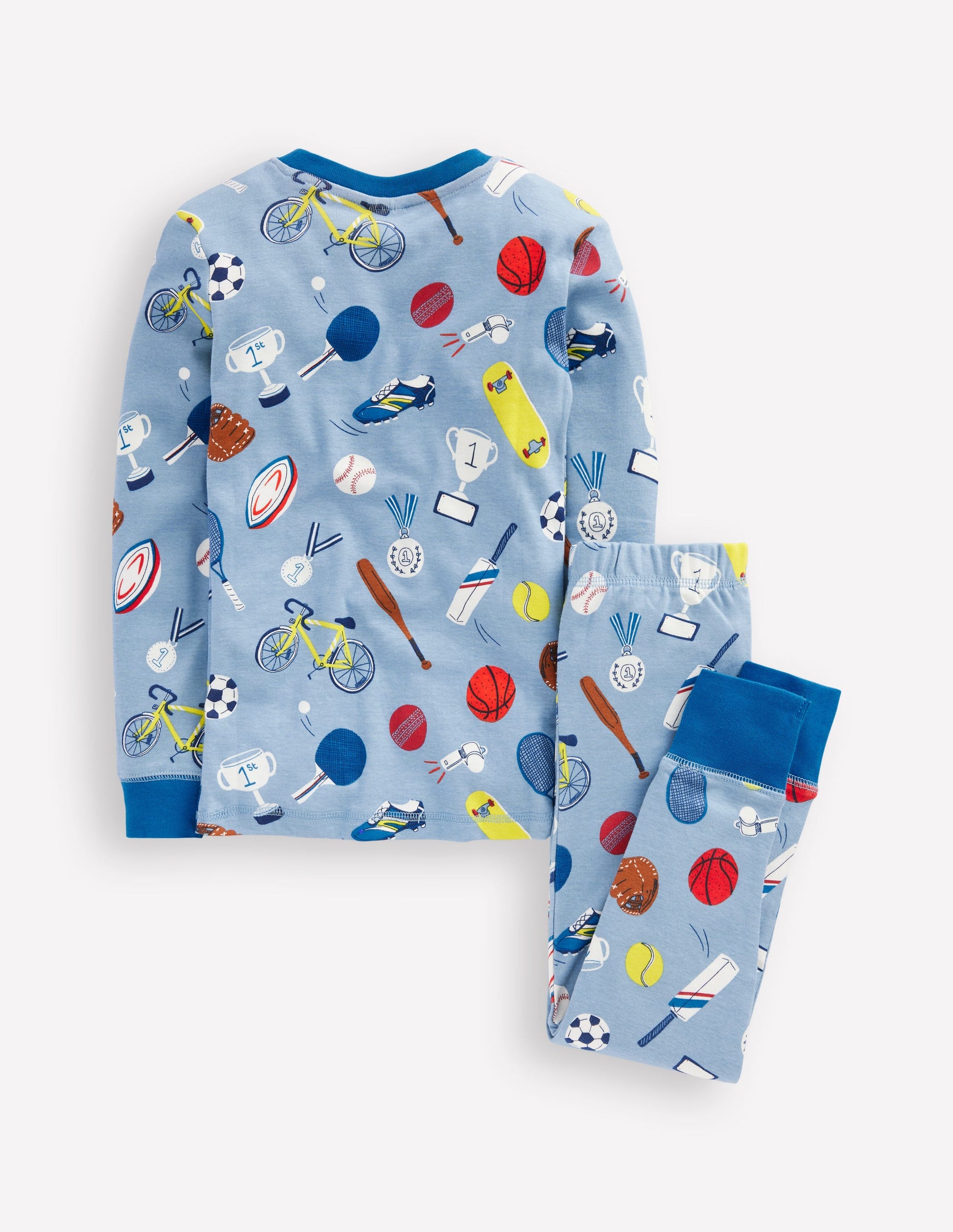 Snug Glow-in-the-dark Pyjamas-Blue Sport-2