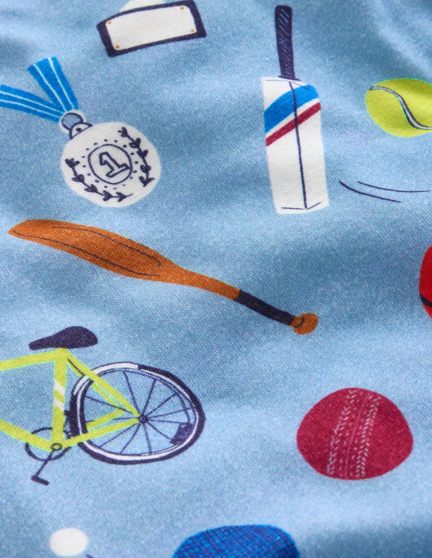 Snug Glow-in-the-dark Pyjamas-Blue Sport