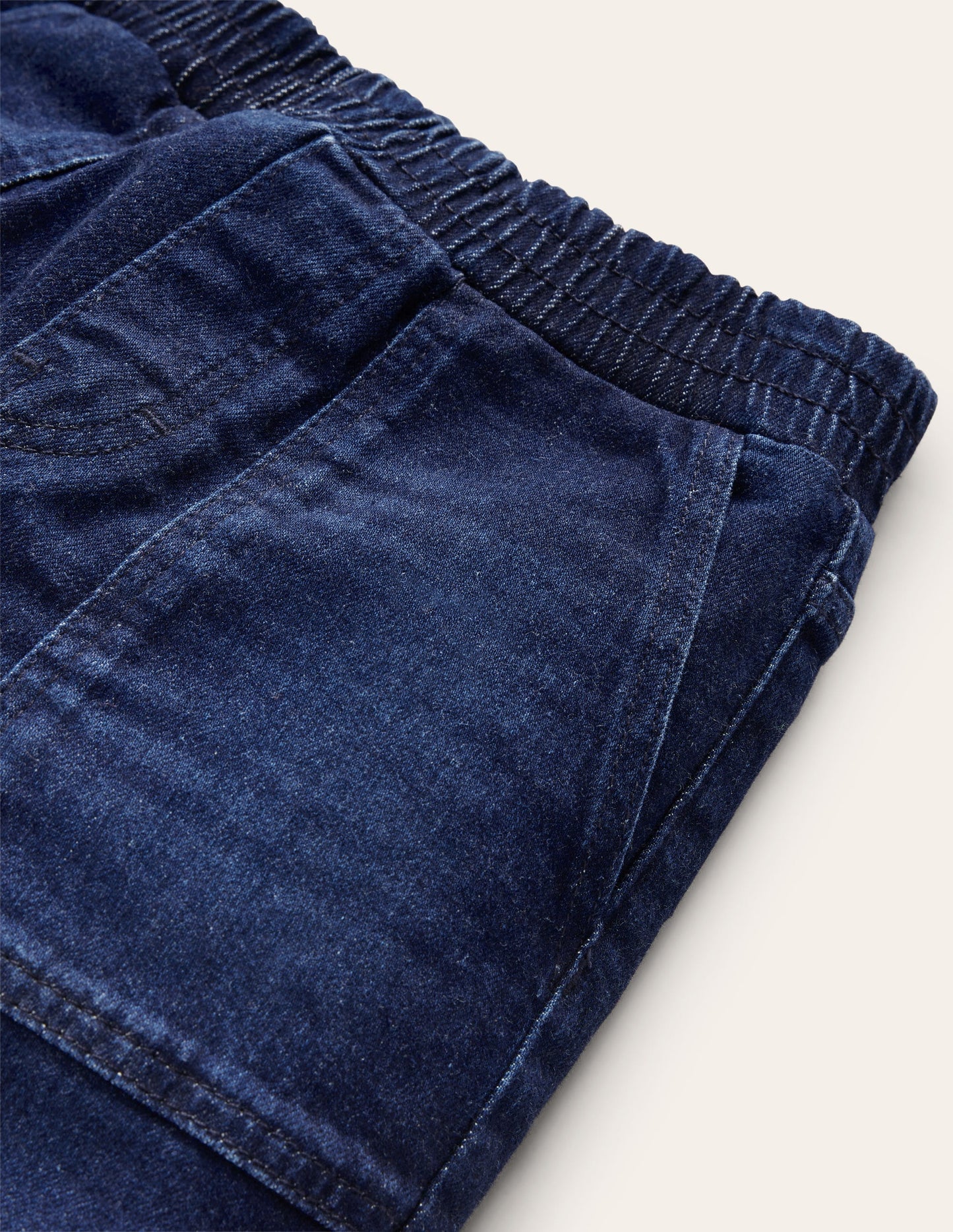 Pull-On Jeans-Dark Wash