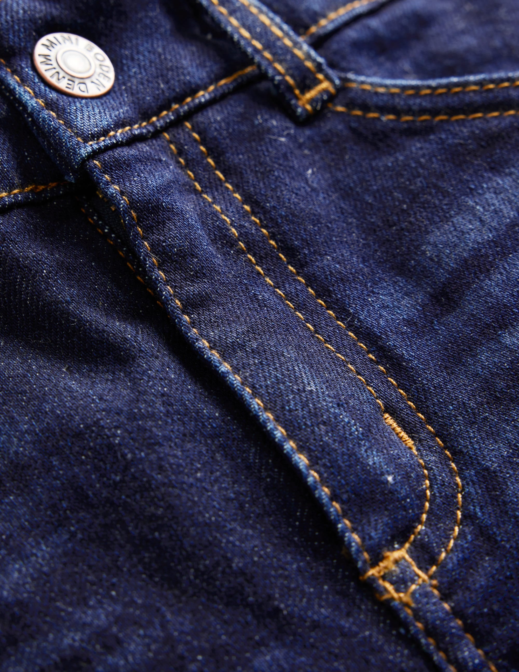 Everyday Straight Jeans-Dark Wash Denim - Image 3