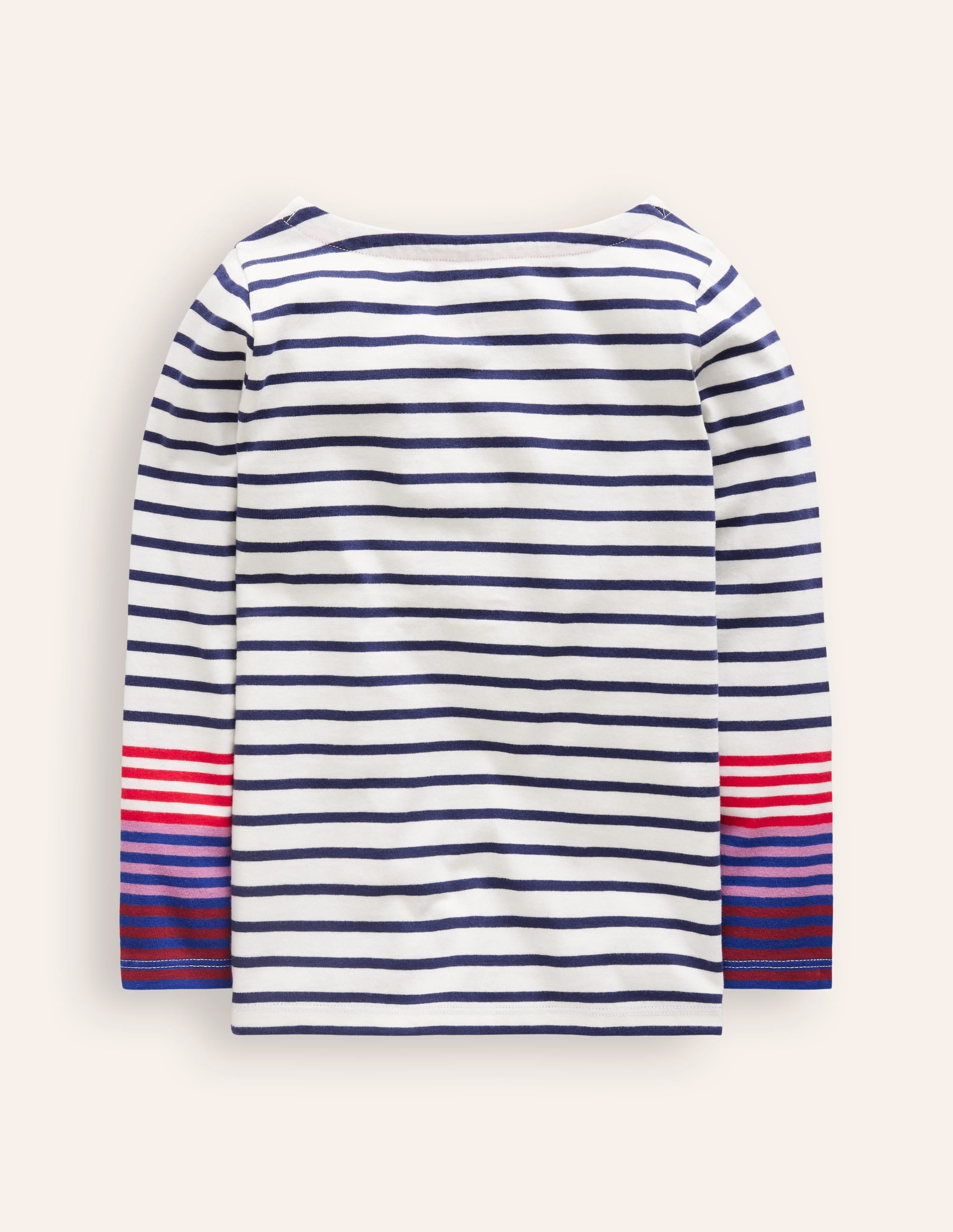 Ella Breton-Navy/ Pink Cuff - Image 2