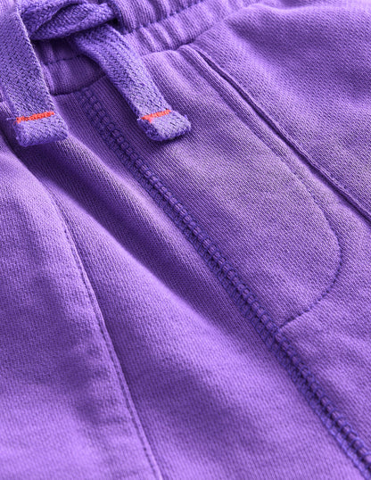 Garment Dye Shorts-Crocus Purple