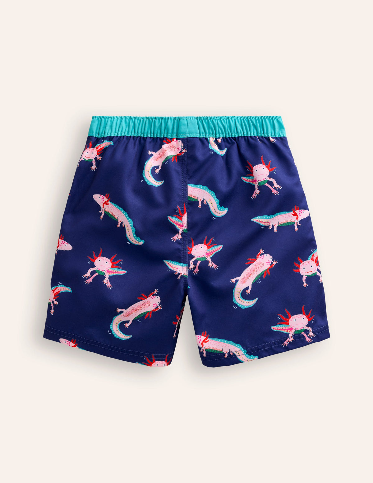 Swim Shorts-Sapphire Blue Axolotl-2