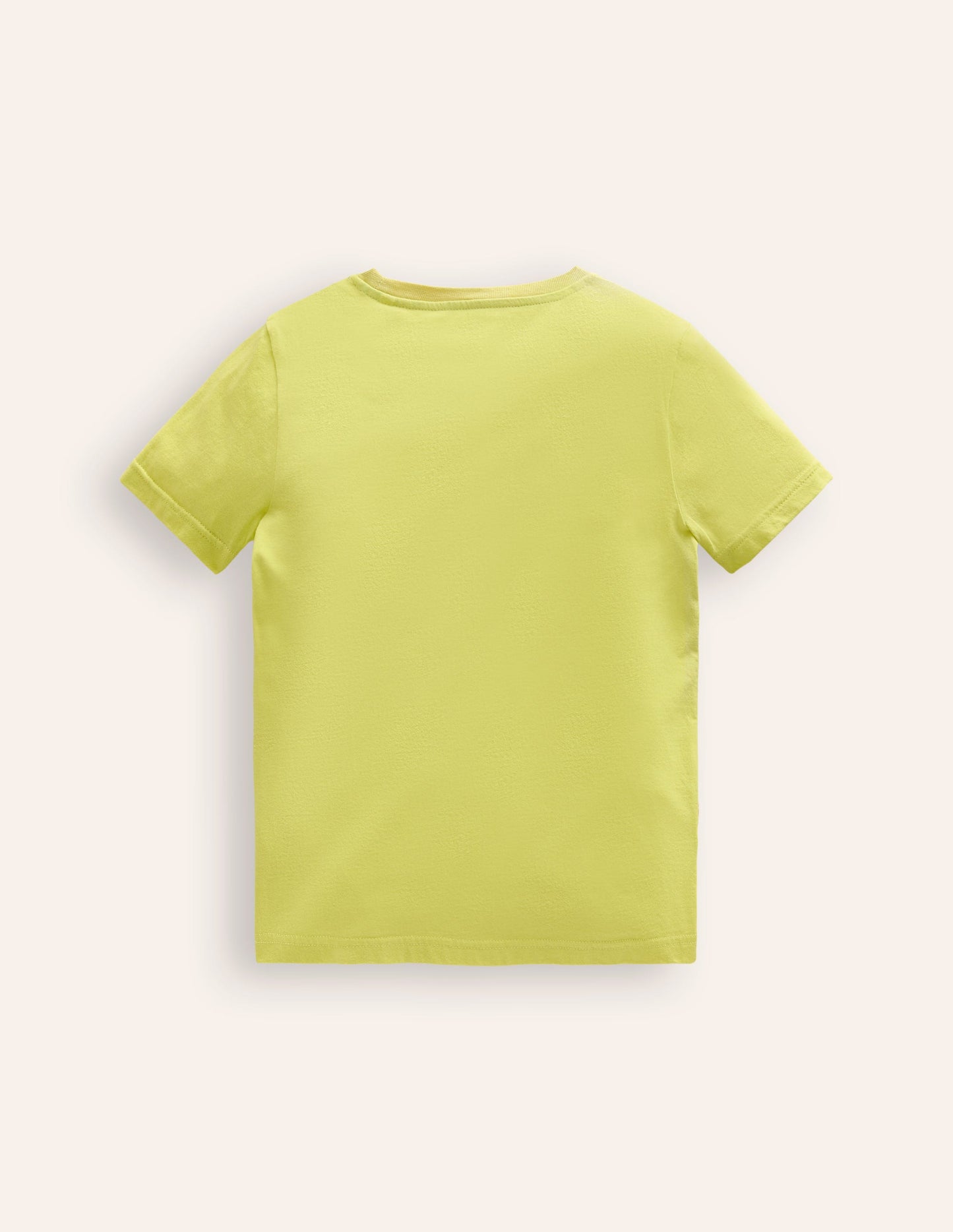 Big Appliqué Animals T-shirt-Sherbet Yellow Turtles