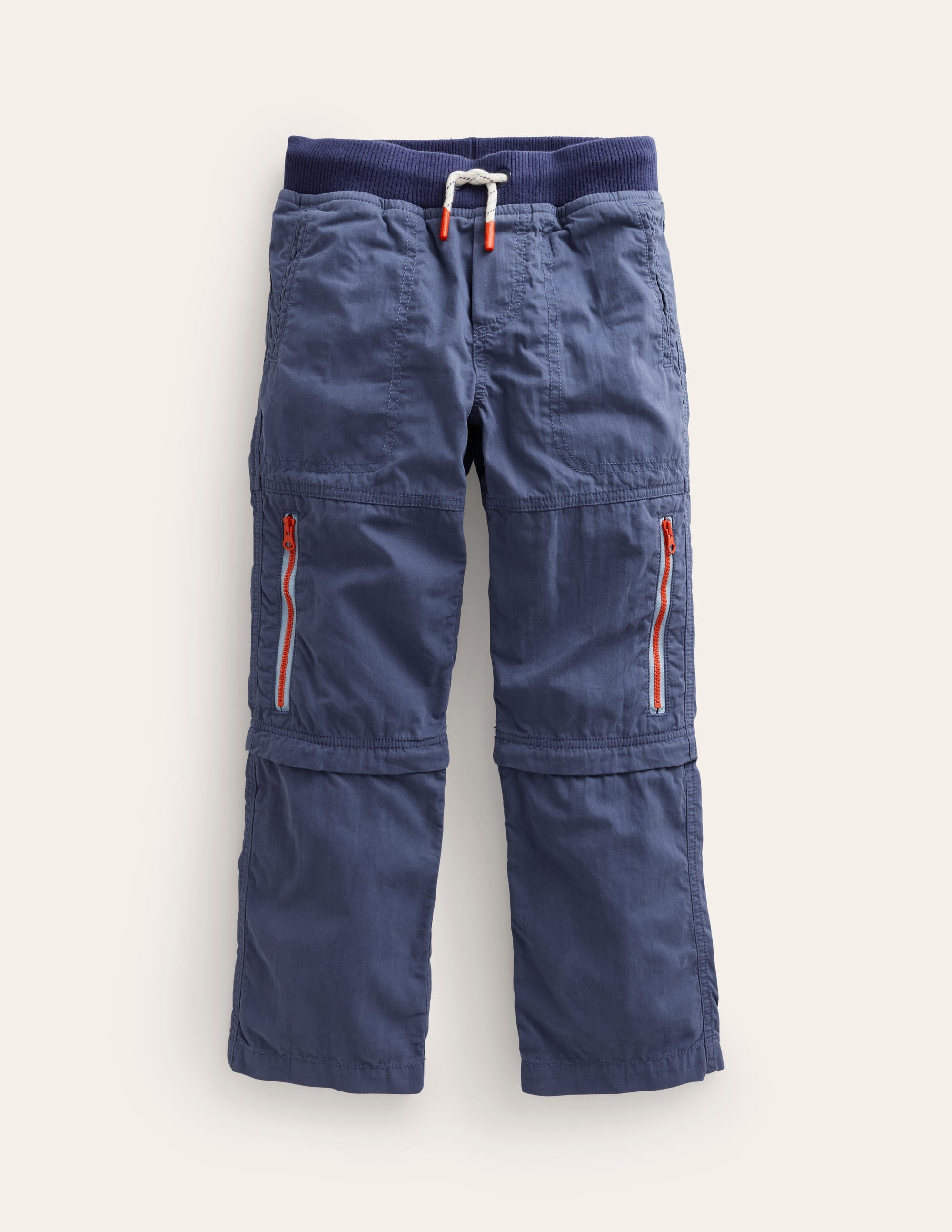 Zip-off Techno Trousers-Robot Blue - Image 1