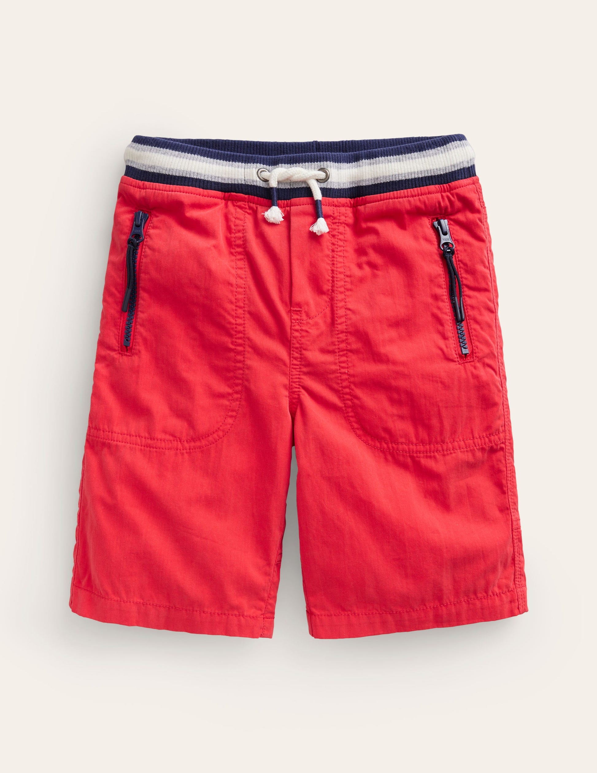 Adventure Shorts-Poppy Red-1
