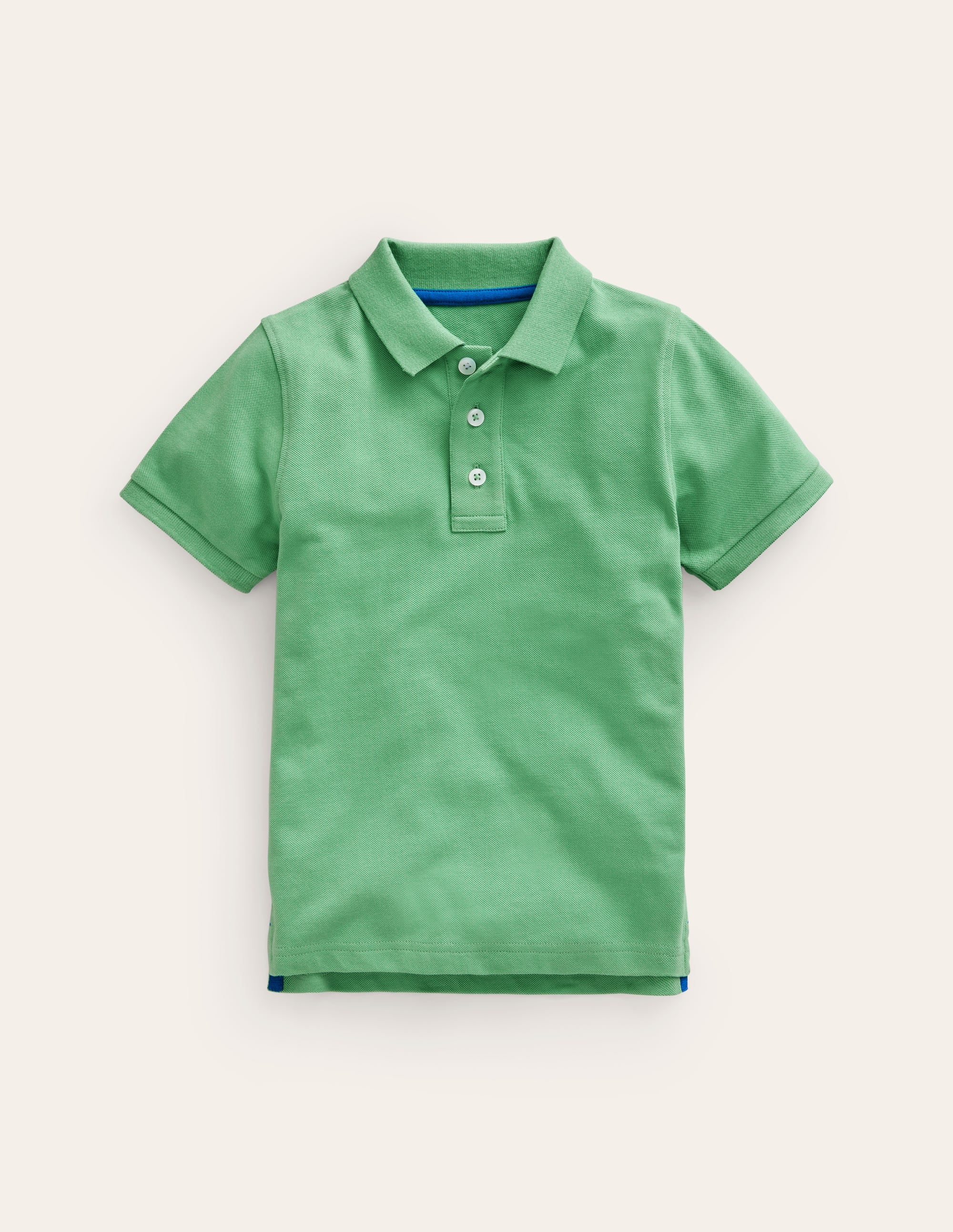 Piqué Polo Shirt-Spruce Green - Image 1