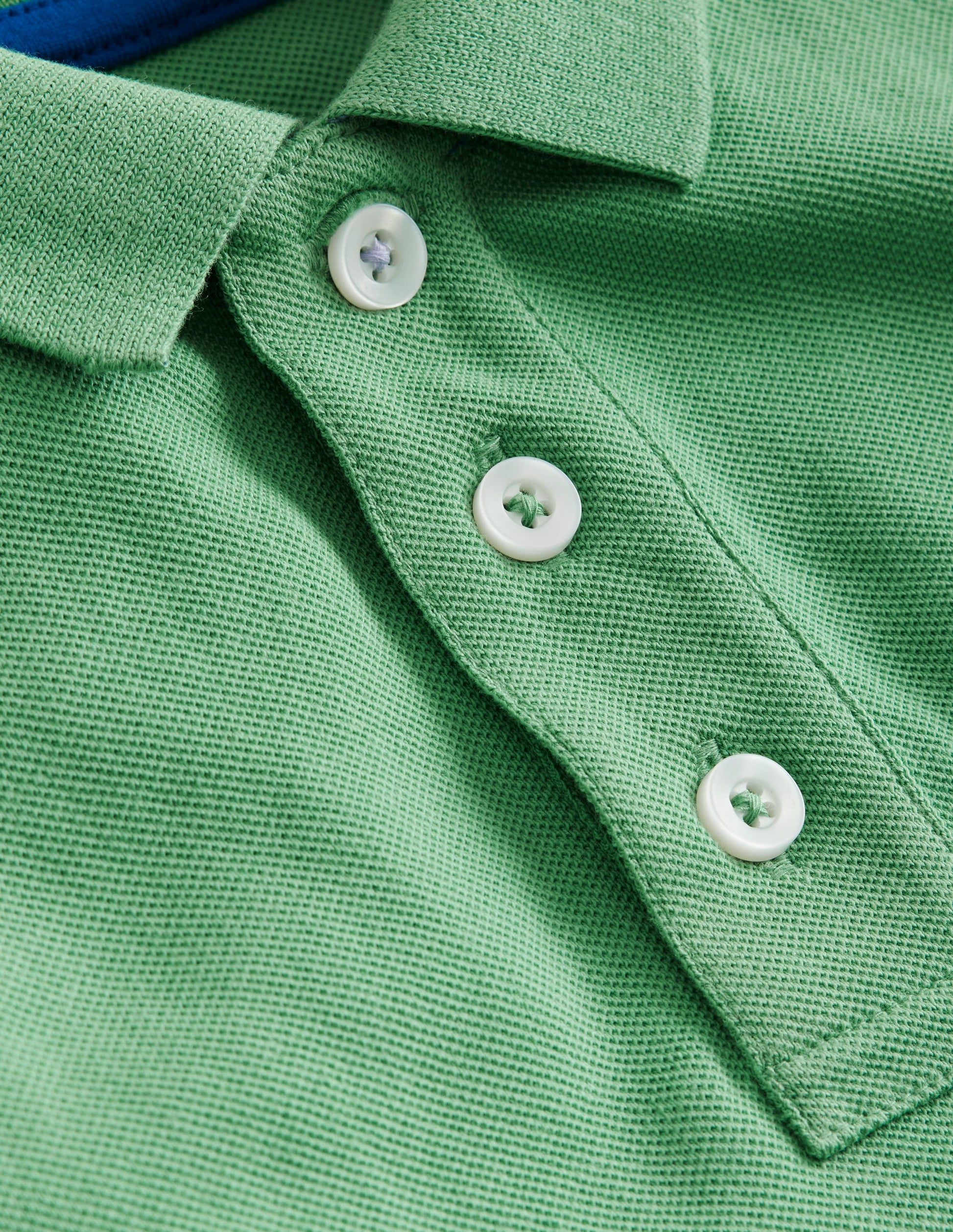 Piqué Polo Shirt-Spruce Green-3