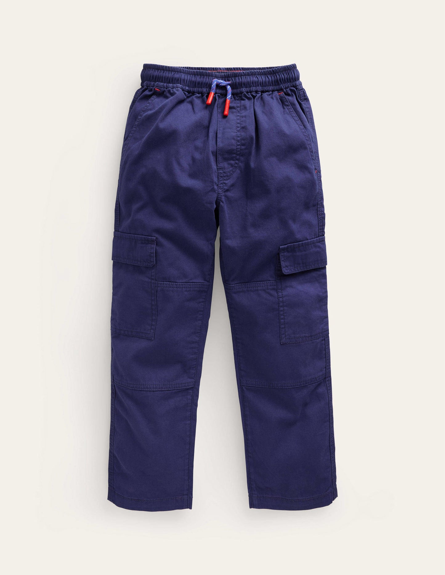 Cargo Pull-on Trousers-College Navy