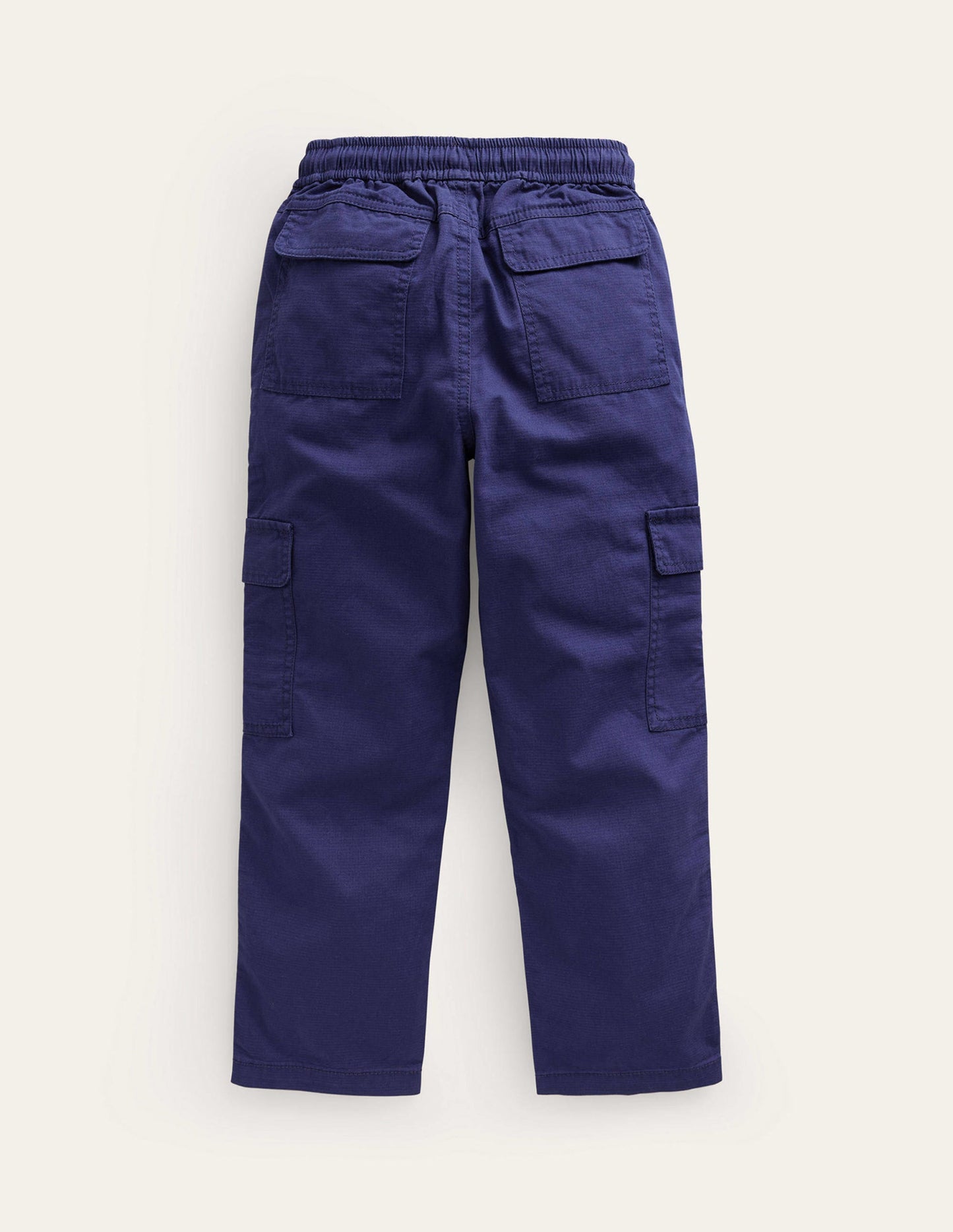 Cargo Pull-on Trousers-College Navy