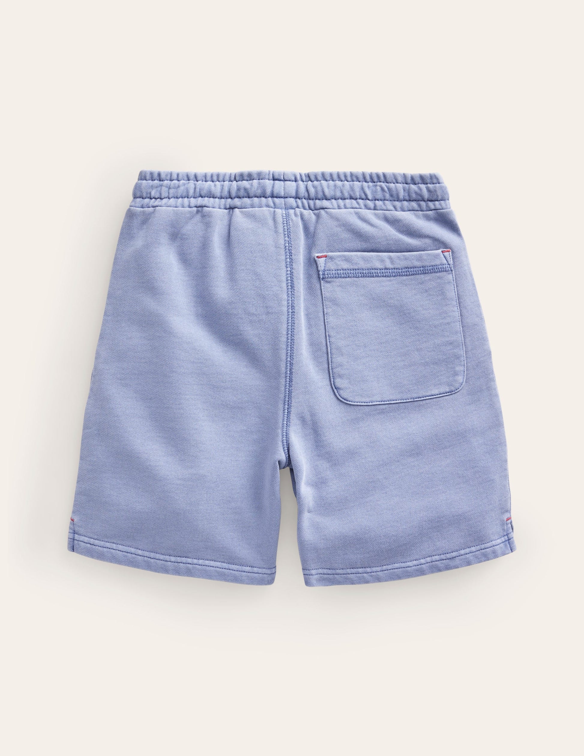 Garment Dye Shorts-Dusty Blue-2