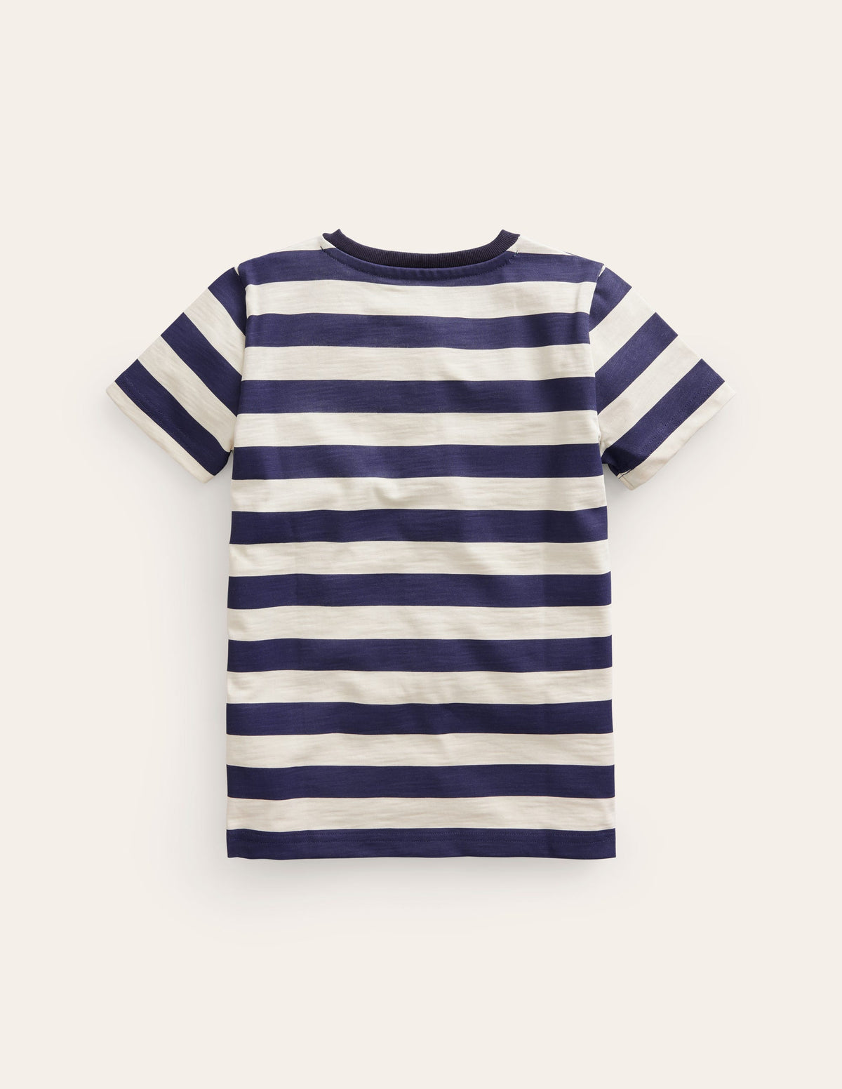 Photographic T-shirt-College Navy/Ivory Train-2