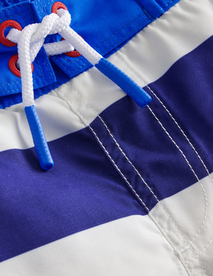 Board Shorts-College Navy /Ivory Stripe-3