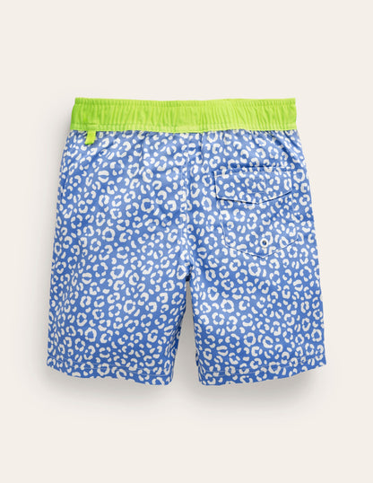 Board Shorts-Blue Leopard-2