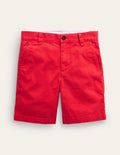 Classic Chino Shorts-Jam Red